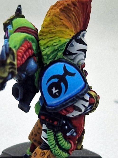 Freehand Slaanesh symbol